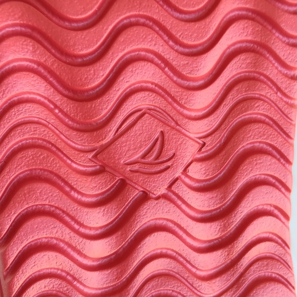 ❤️Sperry preppy patriotic July 4th red float slides with logo - Picture 6 of 10